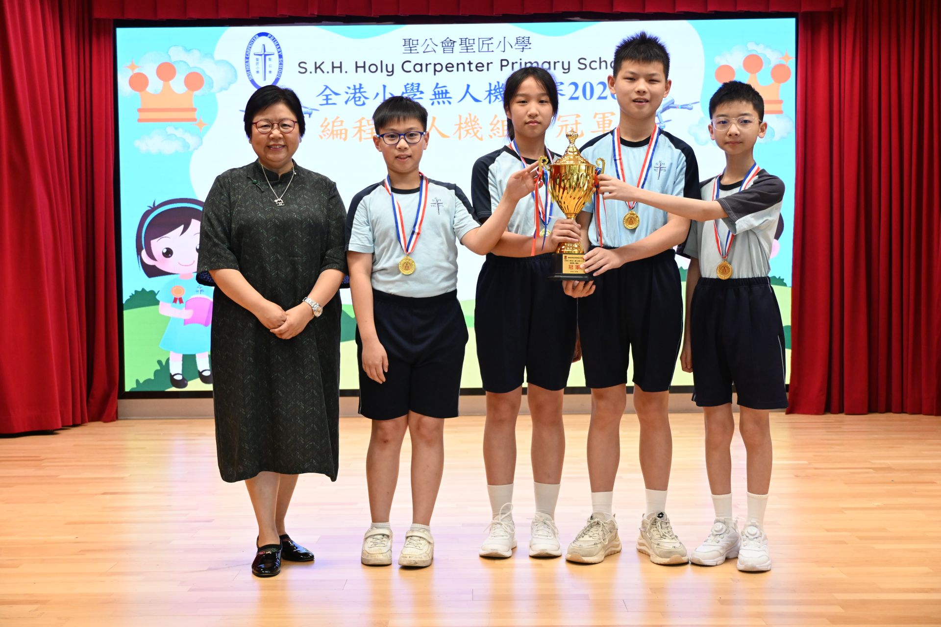 全港小學無人機比賽2026得獎